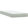 Box Spring Lova su čiužiniu Šviesiai pilka 90x210 cm Velvet