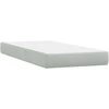 Box Spring Lova su čiužiniu Šviesiai pilka 90x210 cm Velvet