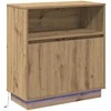LED Bufetas Amatininkų ąžuolas 71 x 34,5 x 75 cm