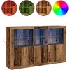 LED Bufetas Senas medis 162 x 37 x 100 cm Apdirbta mediena