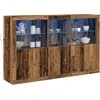LED Bufetas Senas medis 162 x 37 x 100 cm Apdirbta mediena