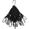Bungee virvelės su kabliukais, 50vnt., 17cm