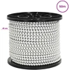 Bungee virvės 10 mm Juoda ir Balta PP ir guma