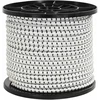Bungee virvės 10 mm Juoda ir Balta PP ir guma
