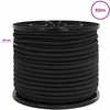 Bungee virvės 10 mm Juoda PP ir guma