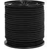 Bungee virvės 4 mm Juoda PP ir guma