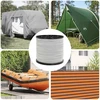 Bungee virvės 6 mm Juoda ir Balta PP ir guma