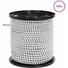 Bungee virvės 6 mm Juoda ir Balta PP ir guma