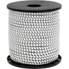 Bungee virvės 6 mm Juoda ir Balta PP ir guma