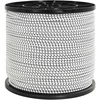 Bungee virvės 6 mm Juoda ir Balta PP ir guma