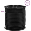 Bungee virvės 6 mm Juoda PP ir guma
