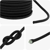 Bungee virvės 6 mm Juoda PP ir guma