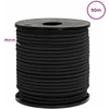 Bungee virvės 6 mm Juoda PP ir guma