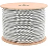 Bungee virvės 8 mm Juoda ir Balta PP ir guma