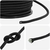 Bungee virvės 8 mm Juoda PP ir guma