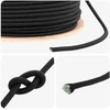 Bungee virvės 8 mm Juoda PP ir guma