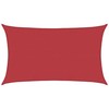 Burė nuo saulės, raudonos spalvos, 5x8m, HDPE, 160g/m²