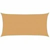 Burė nuo saulės, smėlio, 2x4m, HDPE, 160g/m², stačiakampė