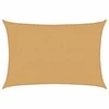 Burė nuo saulės, smėlio, 3,5x4,5m, HDPE, 160g/m², stačiakampė