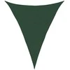 Burė nuo saulės, tamsiai žalios spalvos, 5x7x7m, HDPE, 160g/m² 311484