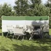 Camping Windbreak Žalias 340x130 cm Atsparus vandeniui