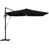 Roma Parasol Juoda 286 x 284 x 270 cm Aliuminis ir poliesteris