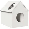 Cat House Balta 41x50x50 cm Pušies masyvo