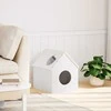 Cat House Balta 41x50x50 cm Pušies masyvo