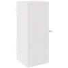 Cat House Baltas 43x43x90 cm Pušies masyvo