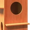 Cat House Wax Ruda 43x43x60 cm Pušies masyvo