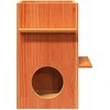 Cat House Wax Ruda 43x43x60 cm Pušies masyvo