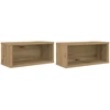 CD saugojimo stovas 2 vnt. Artisano ąžuolo 40 x 17 x 17 cm