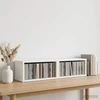 CD saugojimo stovas 2 vnt. Balta 40 x 17 x 17 cm