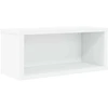 CD saugojimo stovas 2 vnt. Balta 40 x 17 x 17 cm