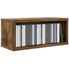 CD saugojimo stovas 2 vnt. Dūminio ąžuolo 40 x 17 x 17 cm