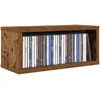 CD saugojimo stovas 2 vnt. Ąžuolo mediena 40 x 17 x 17 cm