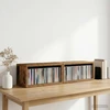 CD saugojimo stovas 2 vnt. Ąžuolo mediena 40 x 17 x 17 cm