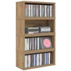 CD saugojimo stovas 4 vnt. Artisano ąžuolo 40 x 17 x 17 cm