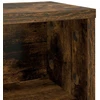 CD saugojimo stovas 4 vnt. Dūminio ąžuolo 40 x 17 x 17 cm