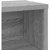 CD saugojimo stovas 4 vnt. Pilka Sonoma 40 x 17 x 17 cm