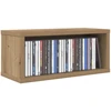 CD saugojimo stovas Artisano ąžuolo 40 x 17 x 17 cm