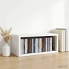 CD saugojimo stovas Balta 40 x 17 x 17 cm Apdirbta mediena