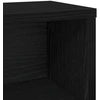 CD saugojimo stovas Juodojo ąžuolo 40 x 17 x 17 cm
