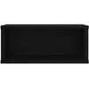 CD saugojimo stovas Juodojo ąžuolo 40 x 17 x 17 cm