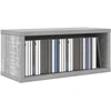 CD saugojimo stovas Pilka Sonoma 40 x 17 x 17 cm