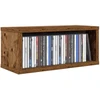 CD saugojimo stovas Ąžuolo mediena 40 x 17 x 17 cm