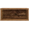 CD saugojimo stovas Sendintos medienos 40 x 17 x 17 cm