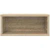 CD saugojimo stovas Sonoma ąžuolas 40 x 17 x 17 cm