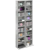 CD spinta 2 vnt. Betono pilka 33 x 23,5 x 175 cm