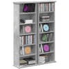 CD spinta 2 vnt. Betono pilka 60 x 17 x 92 cm Apdirbta mediena